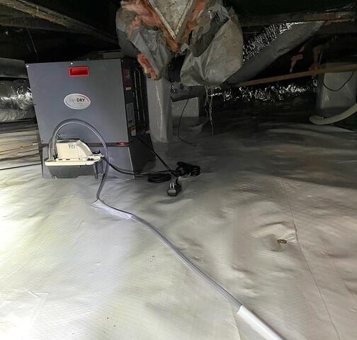 Crawl Space Dehumidification