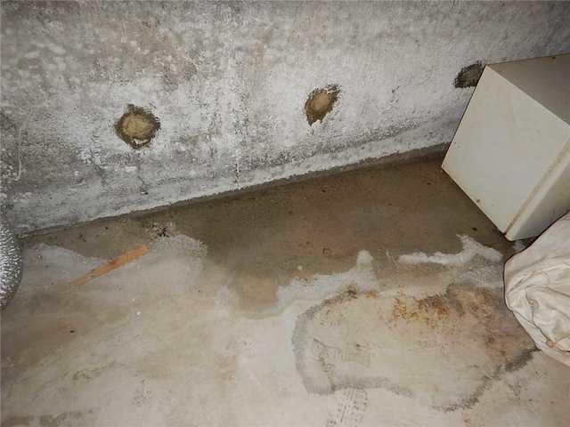 Water From Wall-Floor Joint