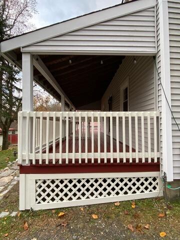 Side View of the Home