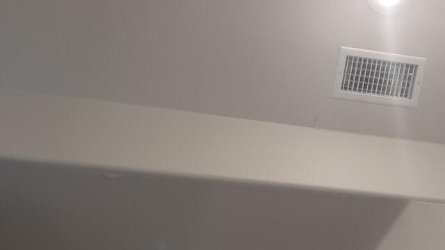 Water Damage to Bathroom Ceiling