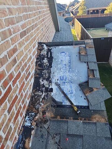 Removal of flashing and Counter flashing system.