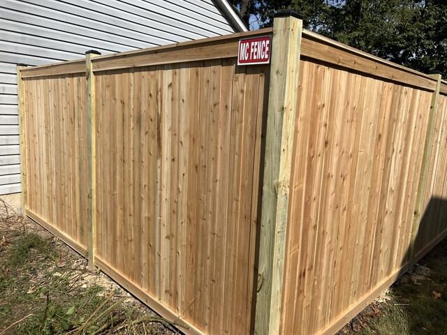 Wood Privacy Fence Company Boyce Virginia