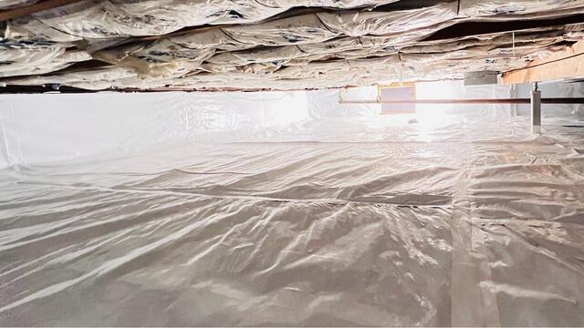 CleanSpace Moisture Barrier Installed