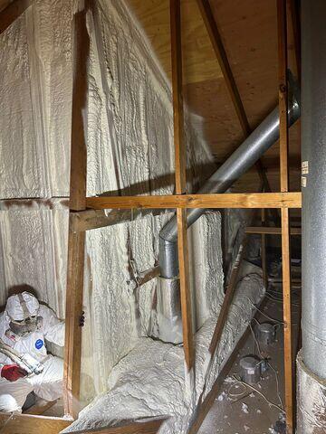 Spray Foam Attic