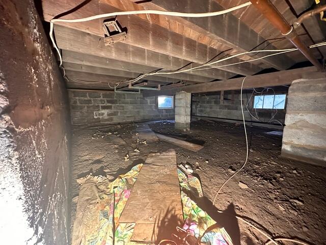 Crawl Space Before