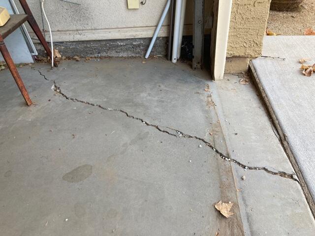 Signs of Settlement Issues in a House: Cracked Floor in Waddell, AZ