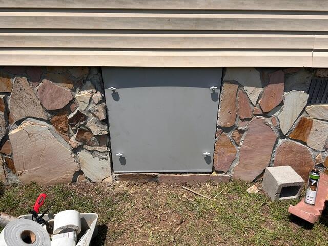 Everlast Defense: Upgraded Crawl Space Door