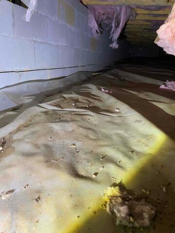 Pre-Support Challenge: Crawl Space Before SmartJack Installation