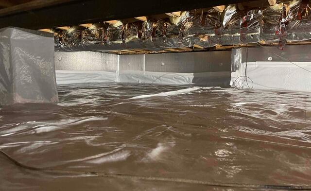 Crawl Space Moisture Barrier