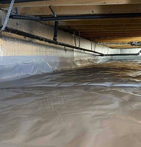 Crawl Space Encapsulation and Insulation