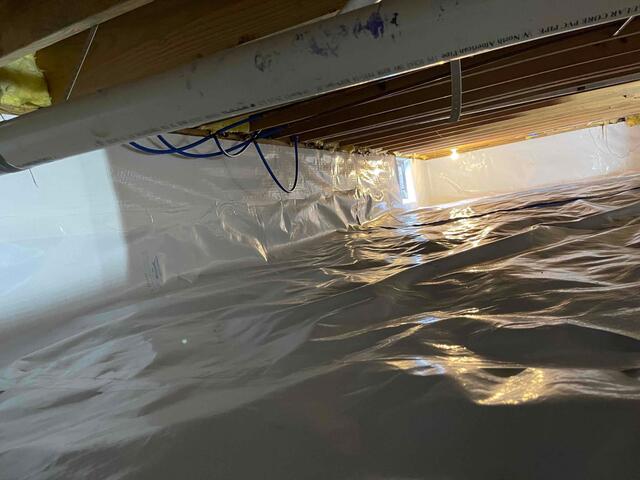 Crawl Space Moisture Barrier