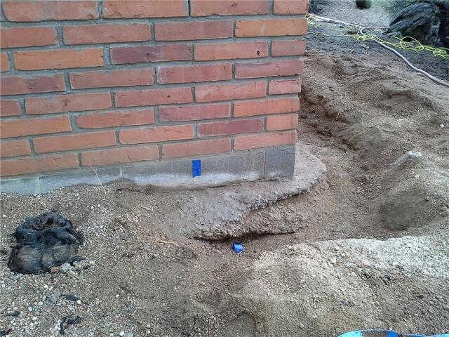 Piers installation Process: Foundation Exposure in Carefree, AZ