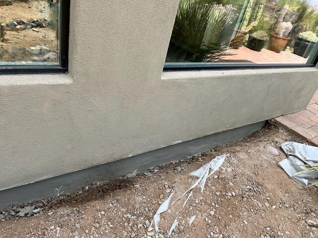 Stem Wall Repair Process: Final Look in Carefree, AZ