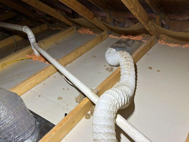 Air Sealing a clean attic floor