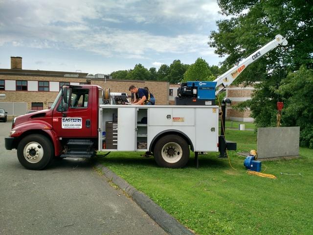 Confined space entry in Wolcott, Connecticut