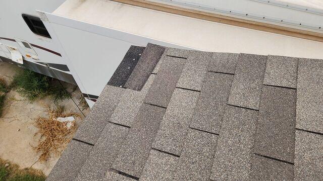 Shingles lifting