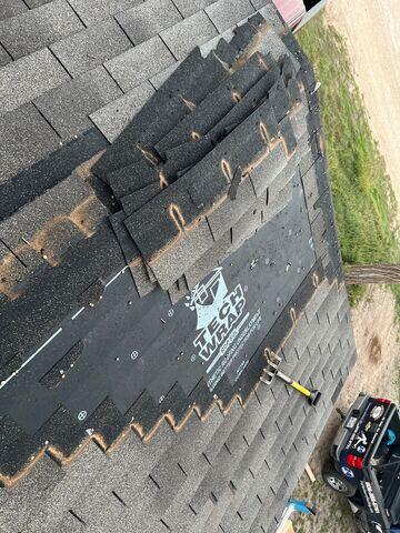 Removal of old shingles