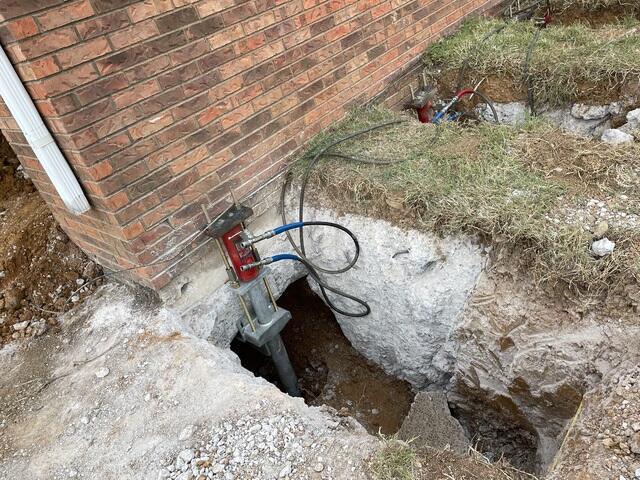 Foundation Settlement Repair in Madison, TN