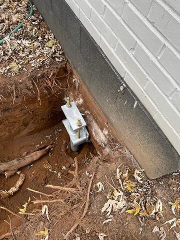 Helical Pier Installation in Murfreesboro, TN