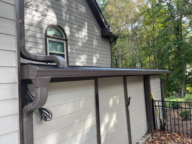 RainDrop Gutter Guards clean design and great look