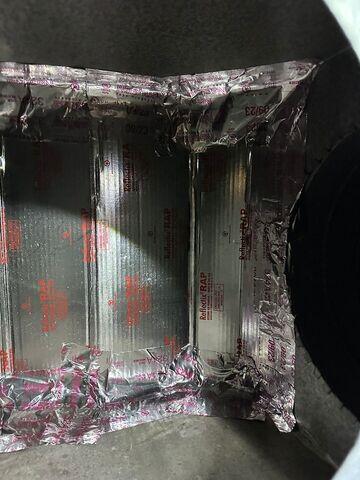 Tape to seal will eventually fail