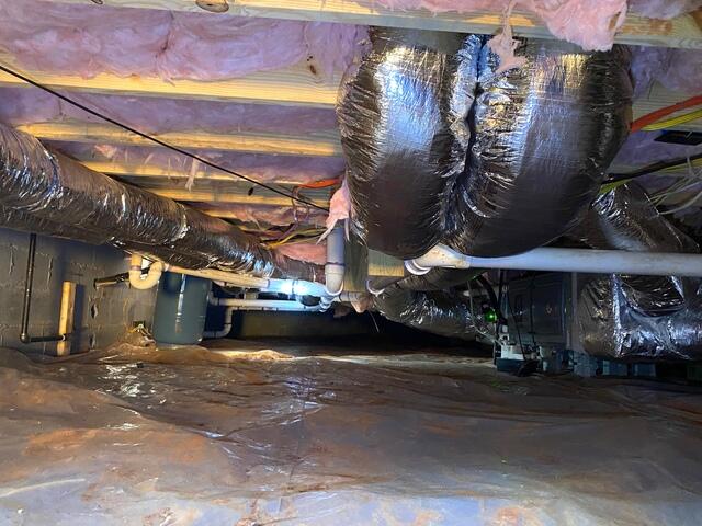 Poor Quality Vapor Barrier