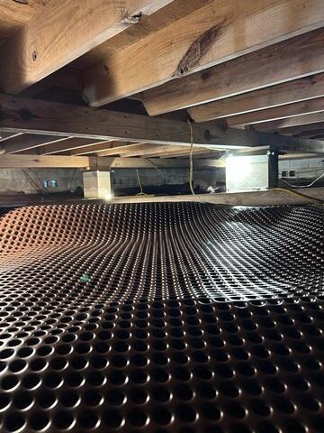 CleanSpace Drainage Matting Installation