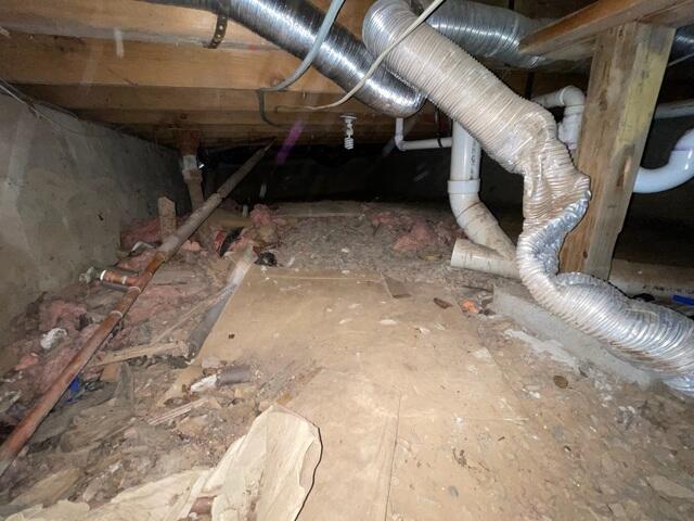 Dirt Crawl Space