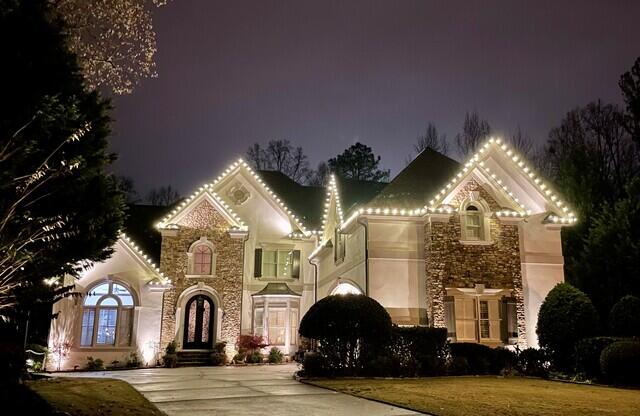 Shining bright with roofline lights