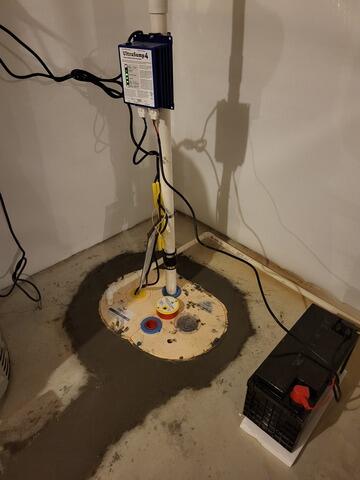 New Sump Pump