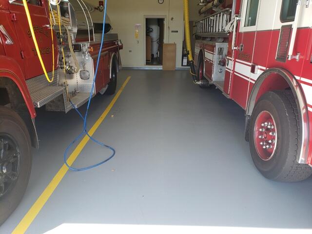 After Photo - New Epoxy Flooring