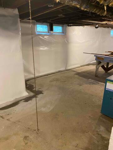 CleanSpace Wall Vapor Barrier System