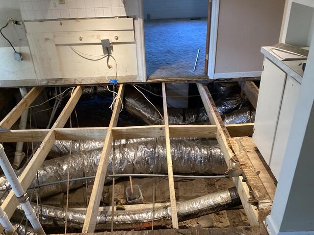 New Materials Installed