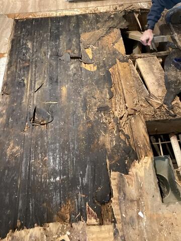 Damaged Subfloor