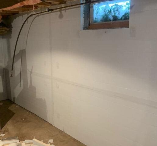 Foamax Insulation on Basement Walls