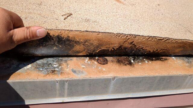 Bitumen improper installation