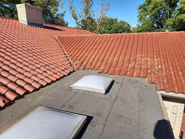 Completed Roof and Pantiles