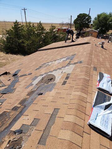 Missing and Damaged Shingles
