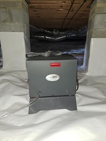 SaniDry Sedona Dehumidifier