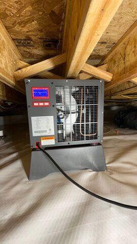 Crawl Space Dehumidifier