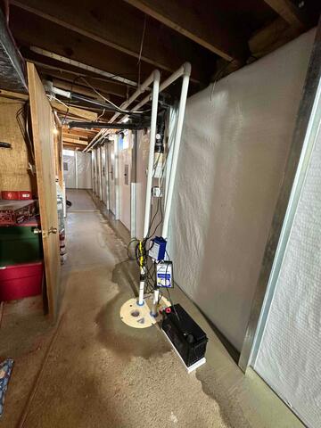 Basement Waterproofing System