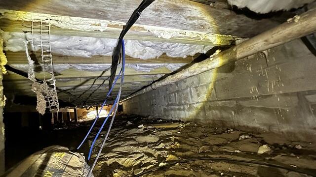 Crawl Space Before Encapsulation
