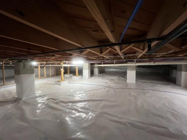 Clean, Dry, and Healthy Crawl Space