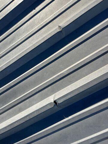 Punctures in the roof.