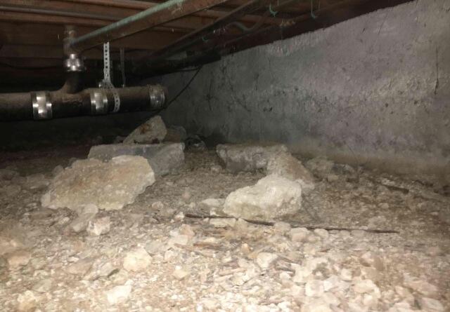 Crawlspace repair