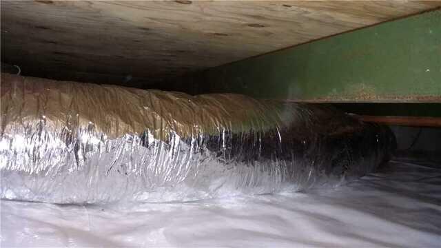 Dry and encapsulated crawl space in Union City, California