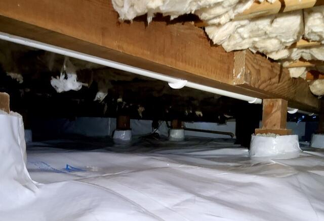 Clean Crawlspace encapsulation in Pittsburg, CA