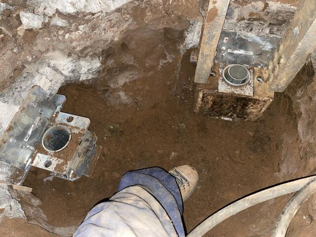Push Pier Installation Process