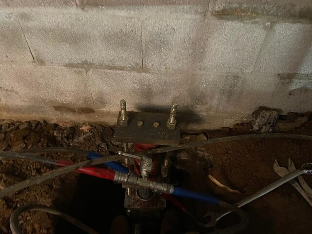 Installation of Push Pier System