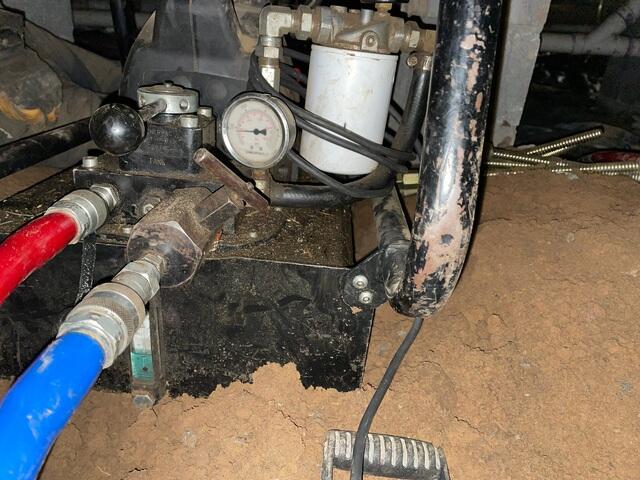 Hydraulic system used during Installation